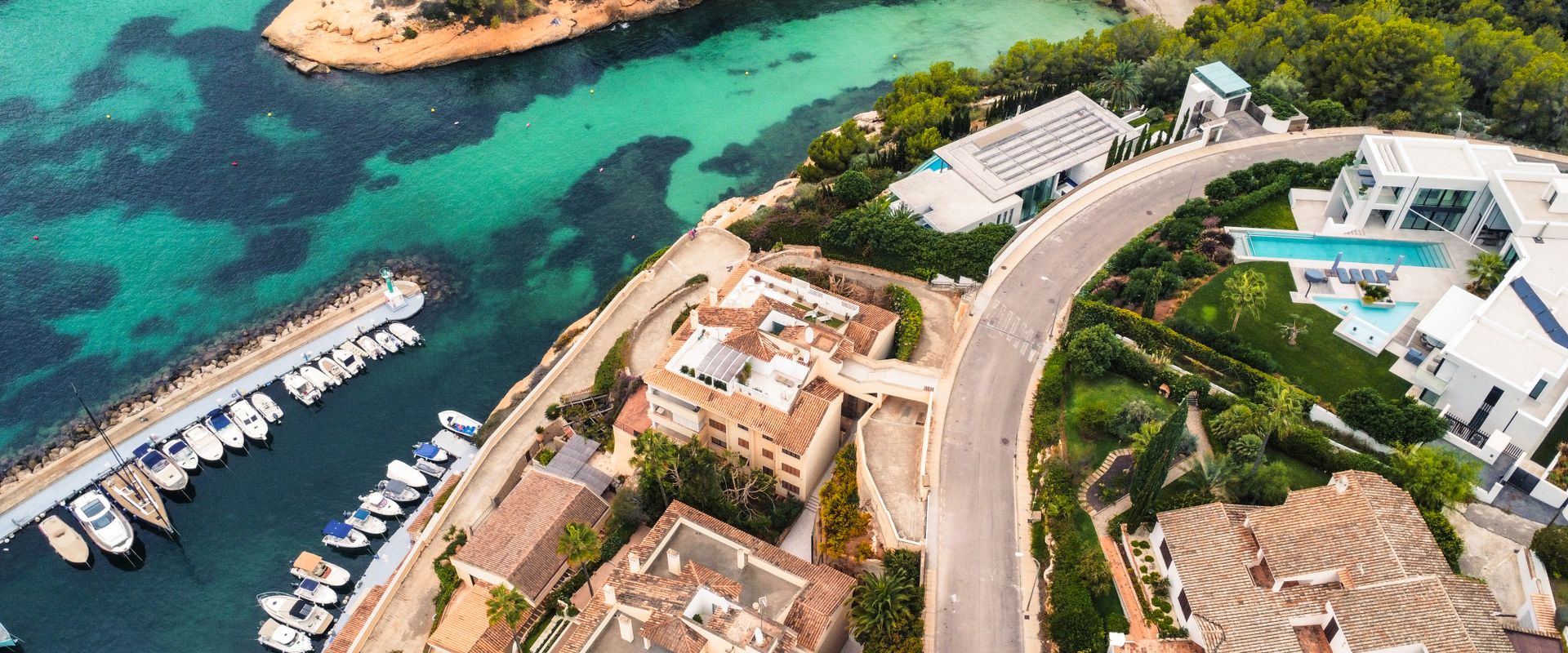 Luxury coastal real estate development