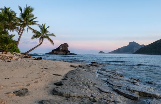 Private chef sunset beach dinner — Fiji
