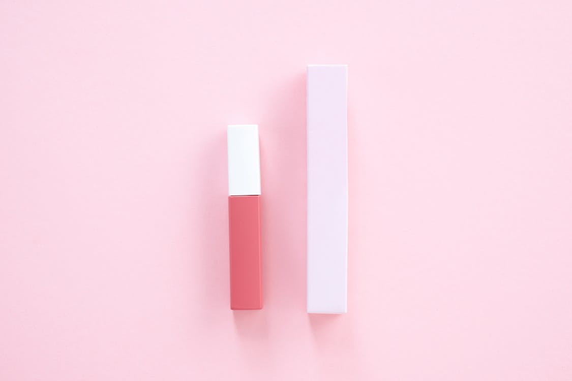 Close-Up Photo Of Pink Lip Gloss