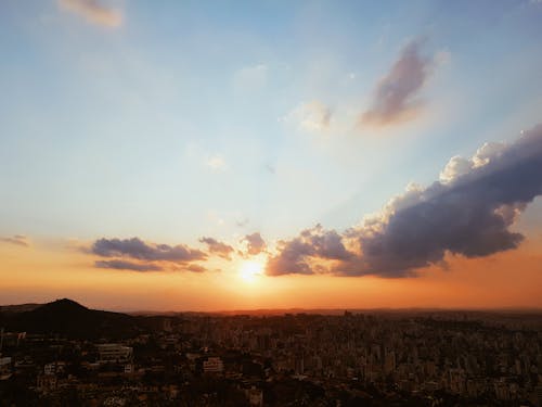 Vista Aérea De La Ciudad