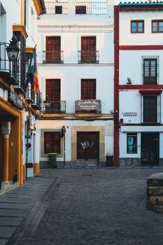 Scenic view of historic architecture in Córdoba, Spain's old town.