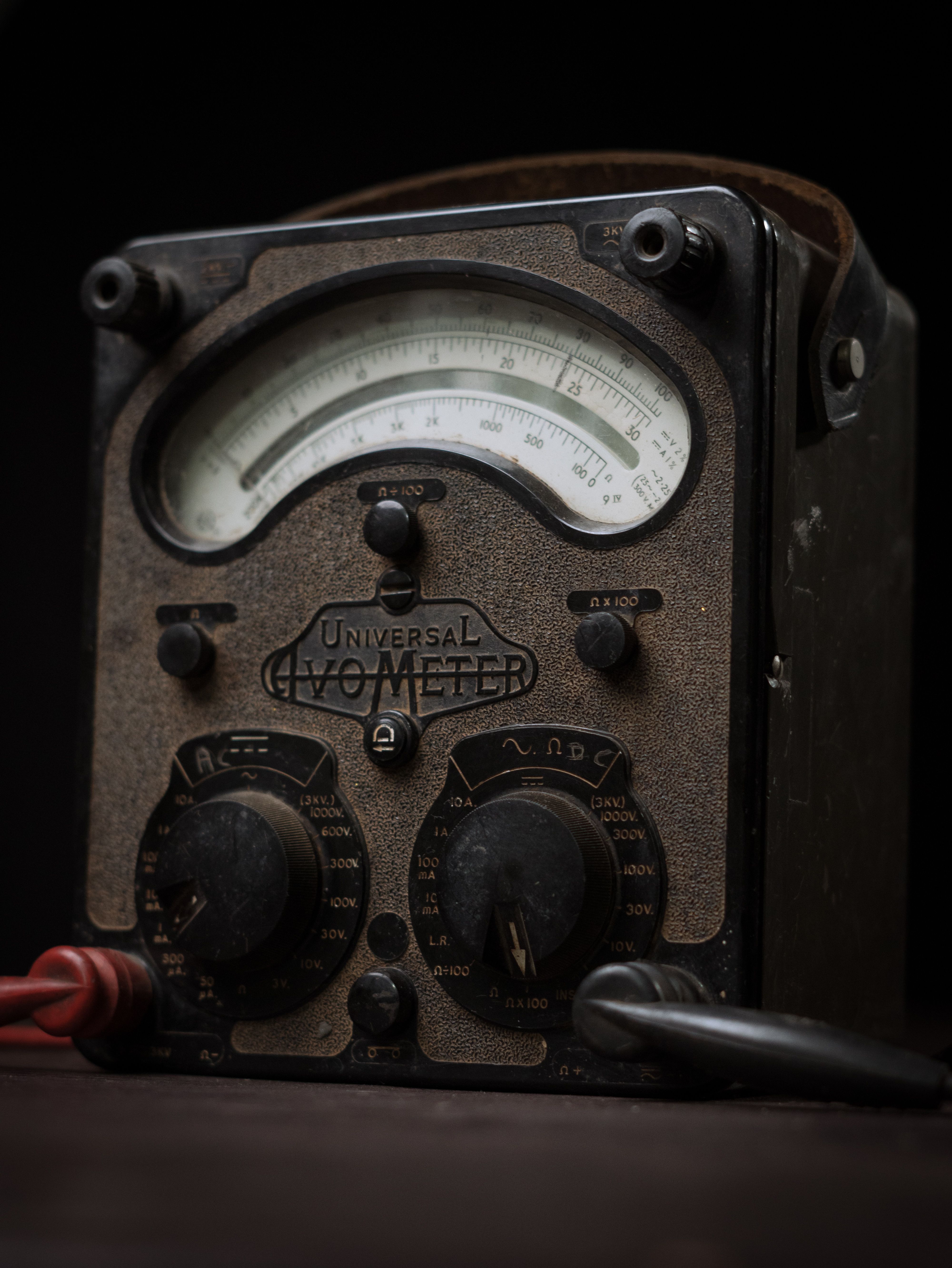 Vintage voltmeter