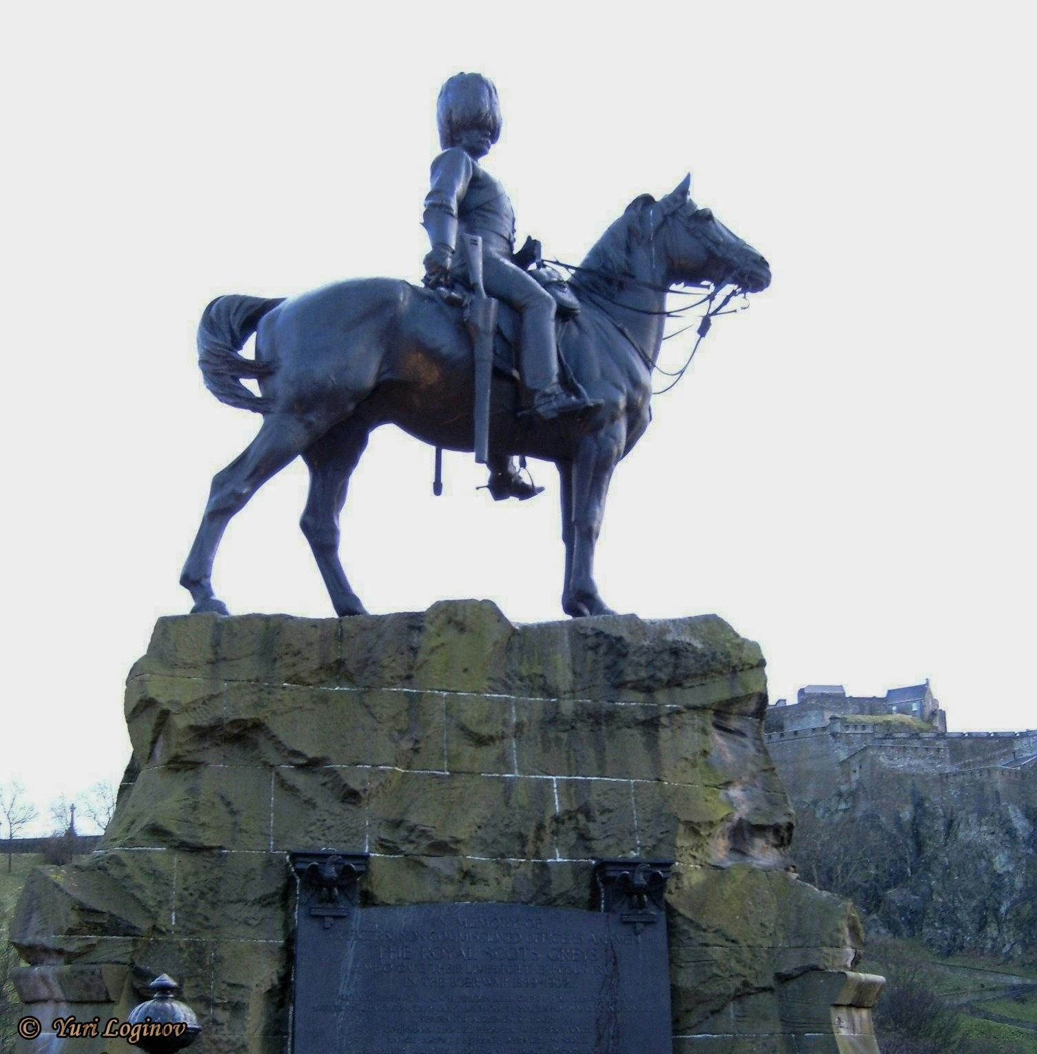 Free stock photo of edinburgh, scotland, The Royal Scots Greys monument