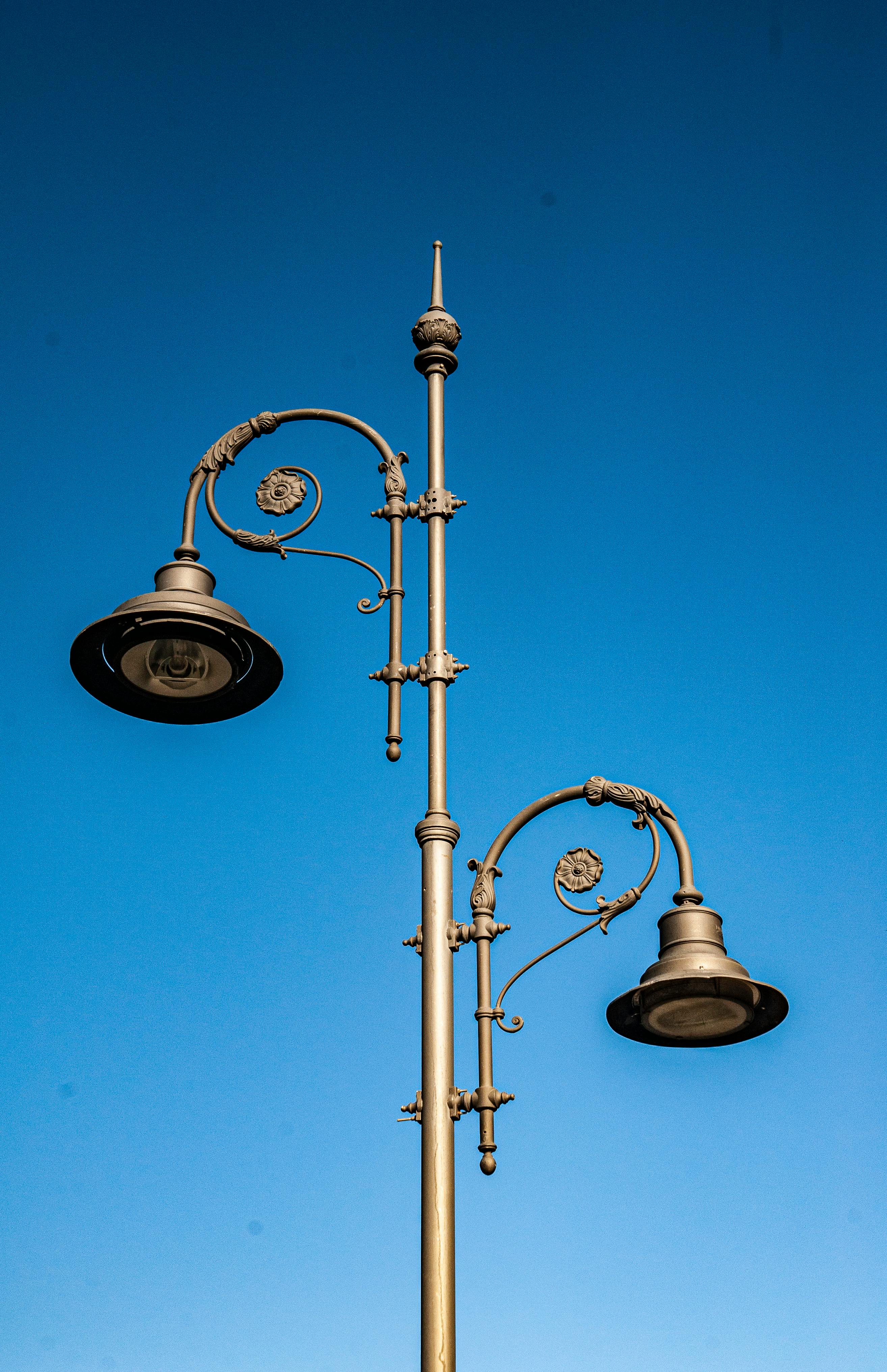 무료 가로등 기둥, 거리 가구, 거리의 우아함의 무료 스톡 사진