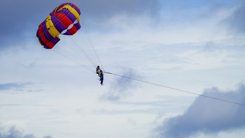 Parasailing at Patong Beach