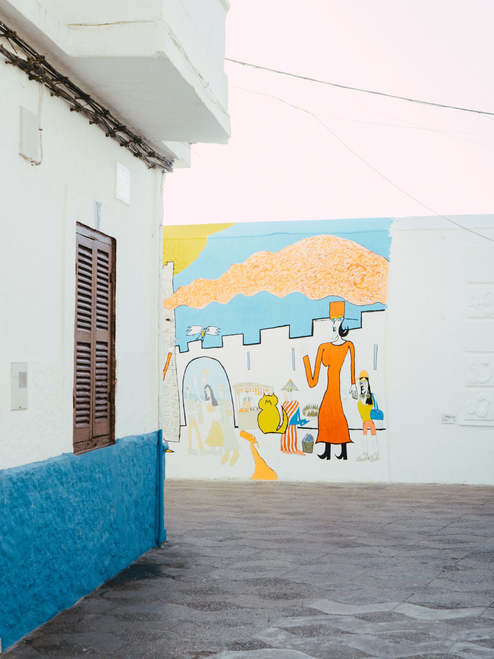 Mural in the medina — Asilah