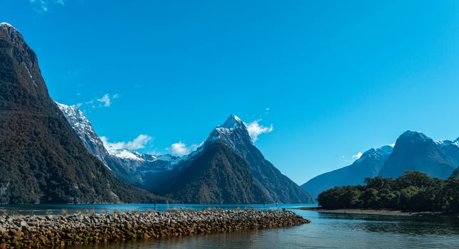 Milford Sound by helicopter — New Zealand — Queenstown