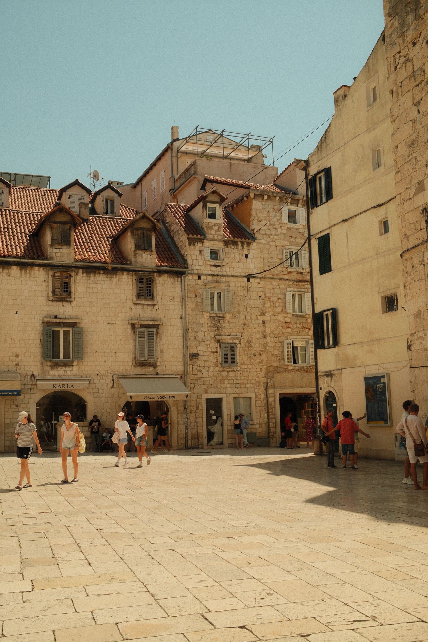 Old town street in Split