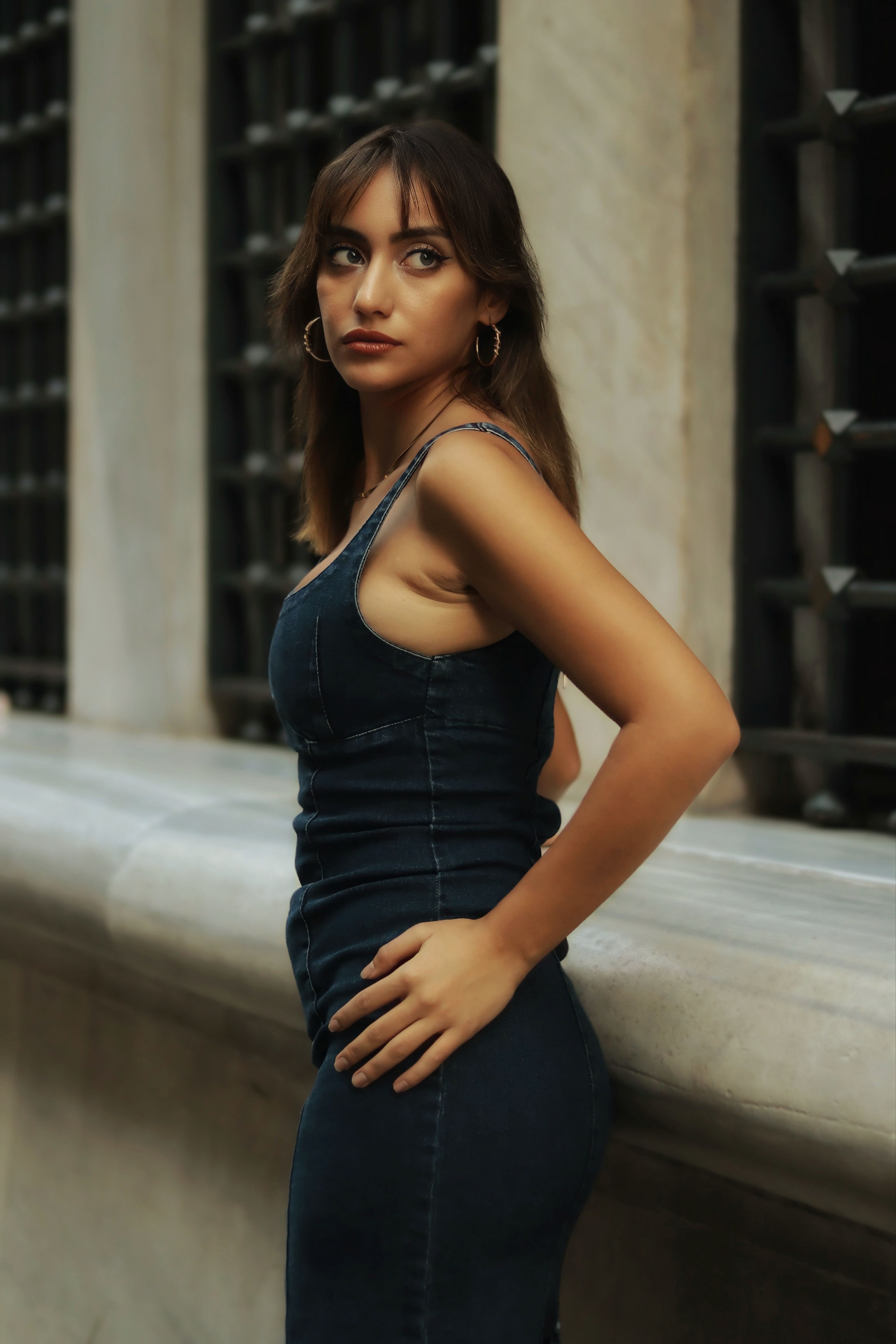 sachin and babi light blue dress Women's Denim Dresses
