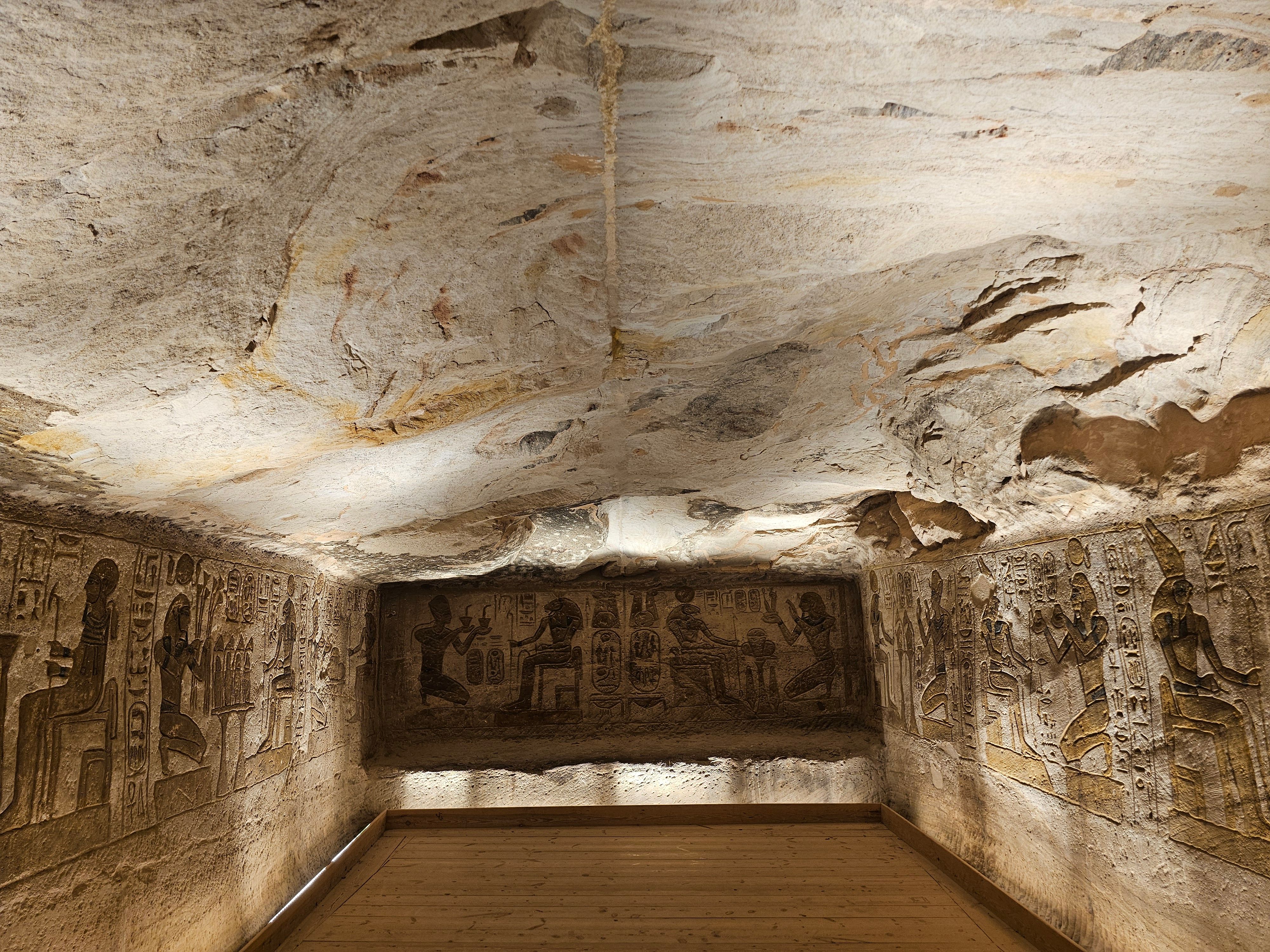 Explore the mesmerizing beauty of ancient Egyptian tomb art and hieroglyphics.