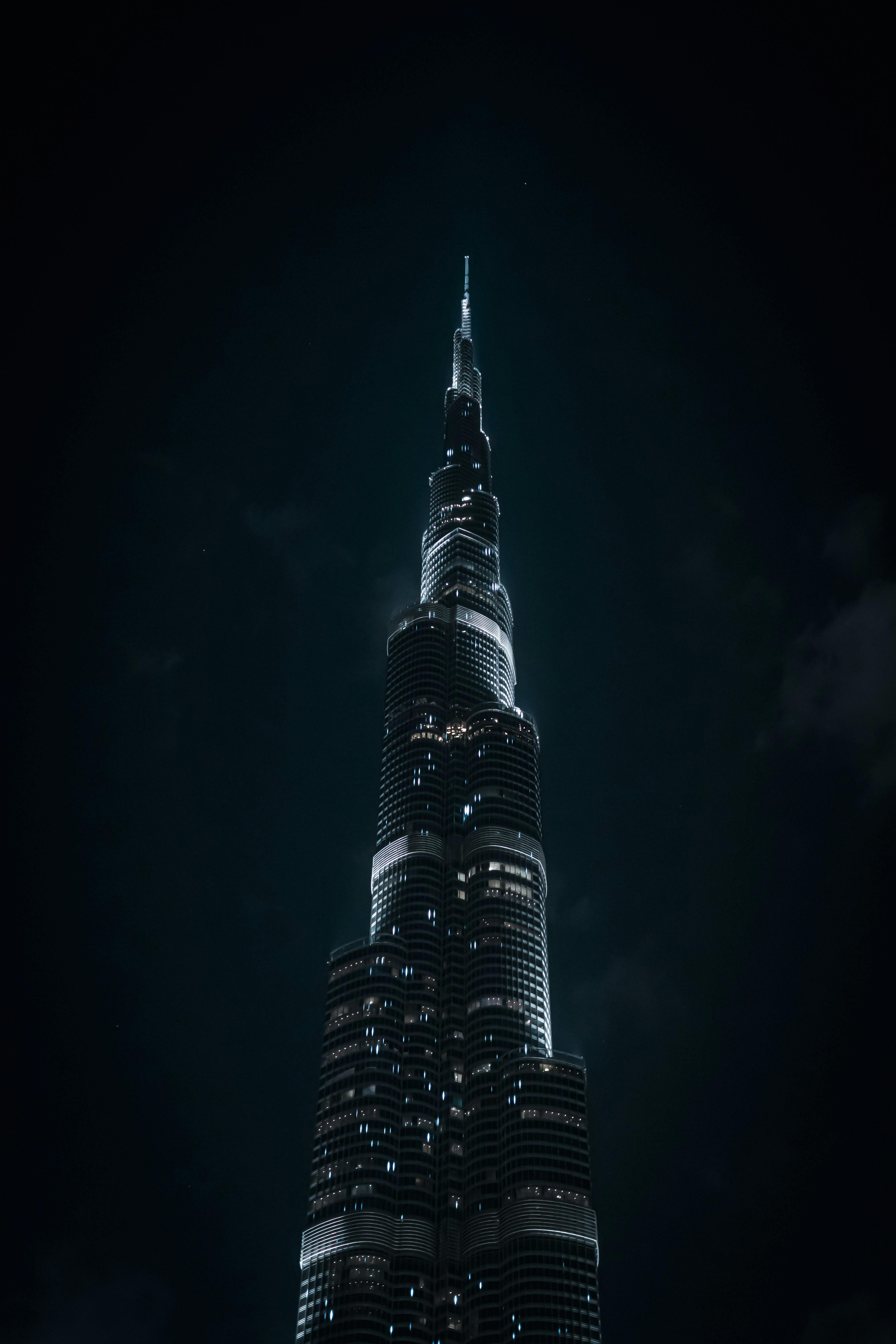 Dubai City Night Amazing Facilities Burj Khalifa Hd Wallpaper   Wallpapers13com