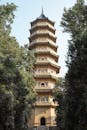 Linggu Temple Pagoda in Nanjing, China