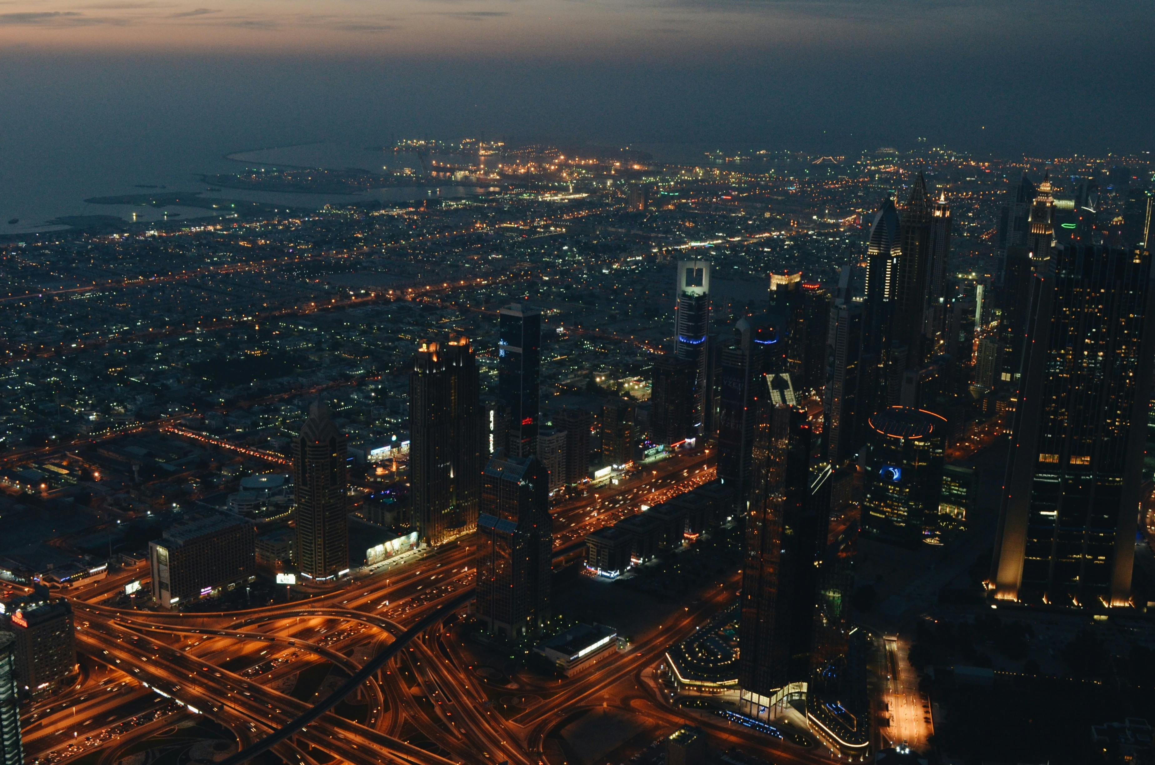 Free stock photo of city, night, night life