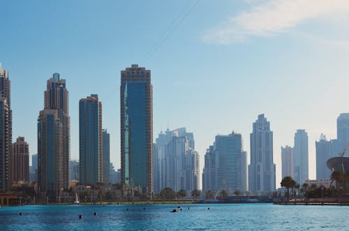 Foto profissional grátis de arranha-céu, cidade, dubai