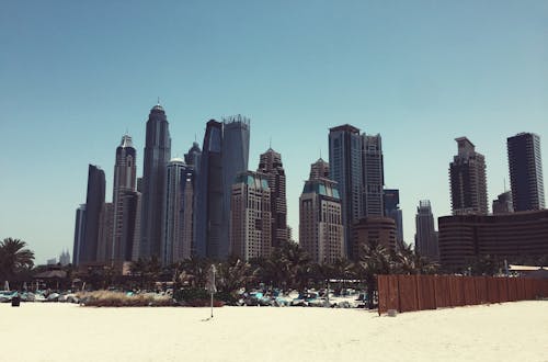 두바이, 모래, 해변의 무료 스톡 사진