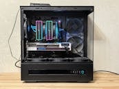 High-End Gaming PC with RGB Lighting