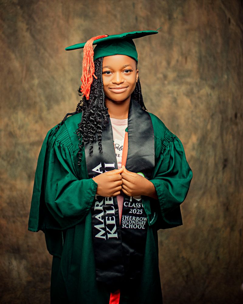 Graduate earning a WASC accredited diploma