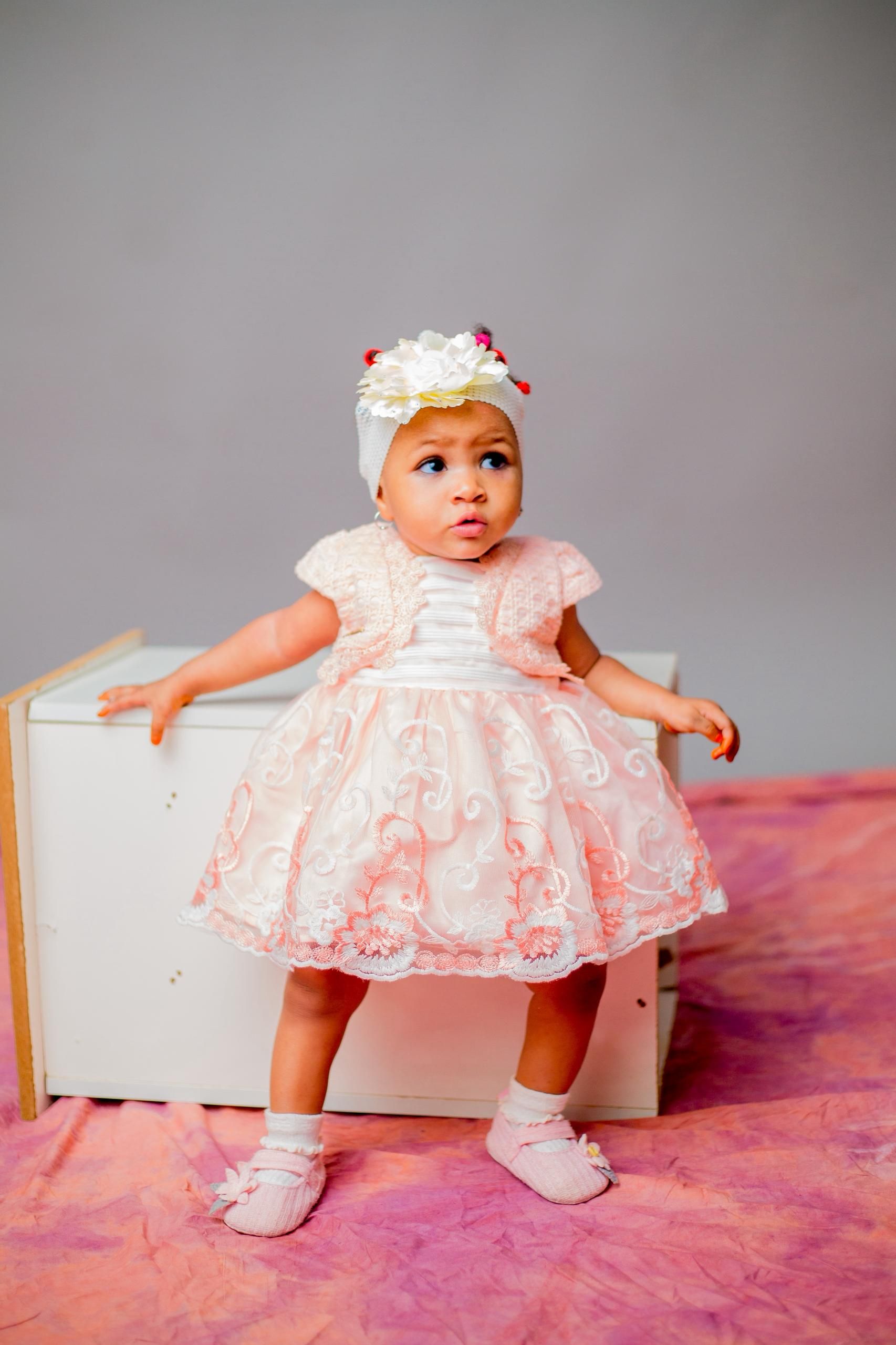 fairy dress baby Amazon.com: KAGAYD Toddler Girl Fairy Dress Embroidered Floral Tulle  Butterfly Wing Dress Formal Party Dress (Beige, 6-12 Months): Clothing,  Shoes & Jewelry