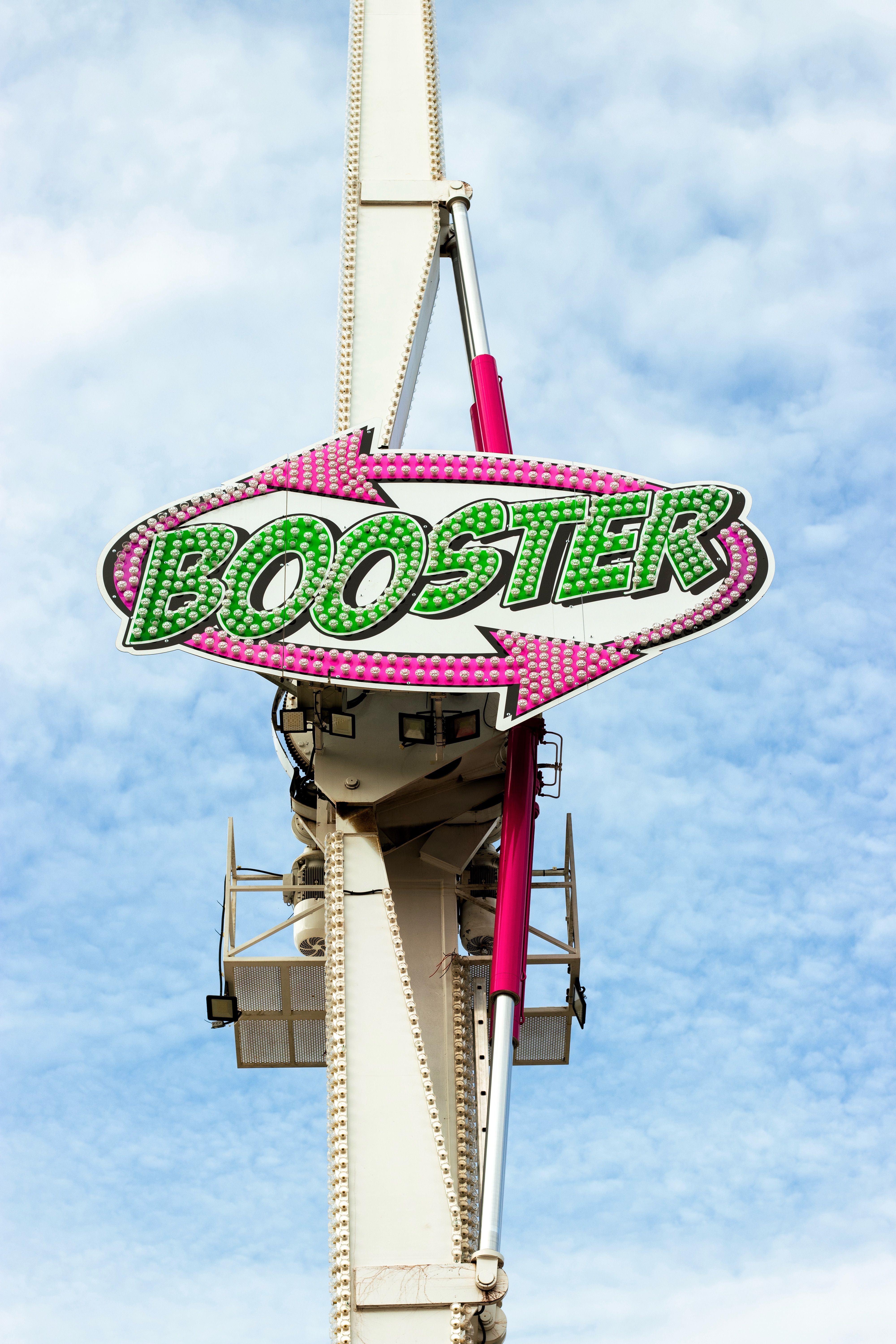 Colorful Booster Amusement Ride in Jūrmala, Latvia · Free Stock Photo