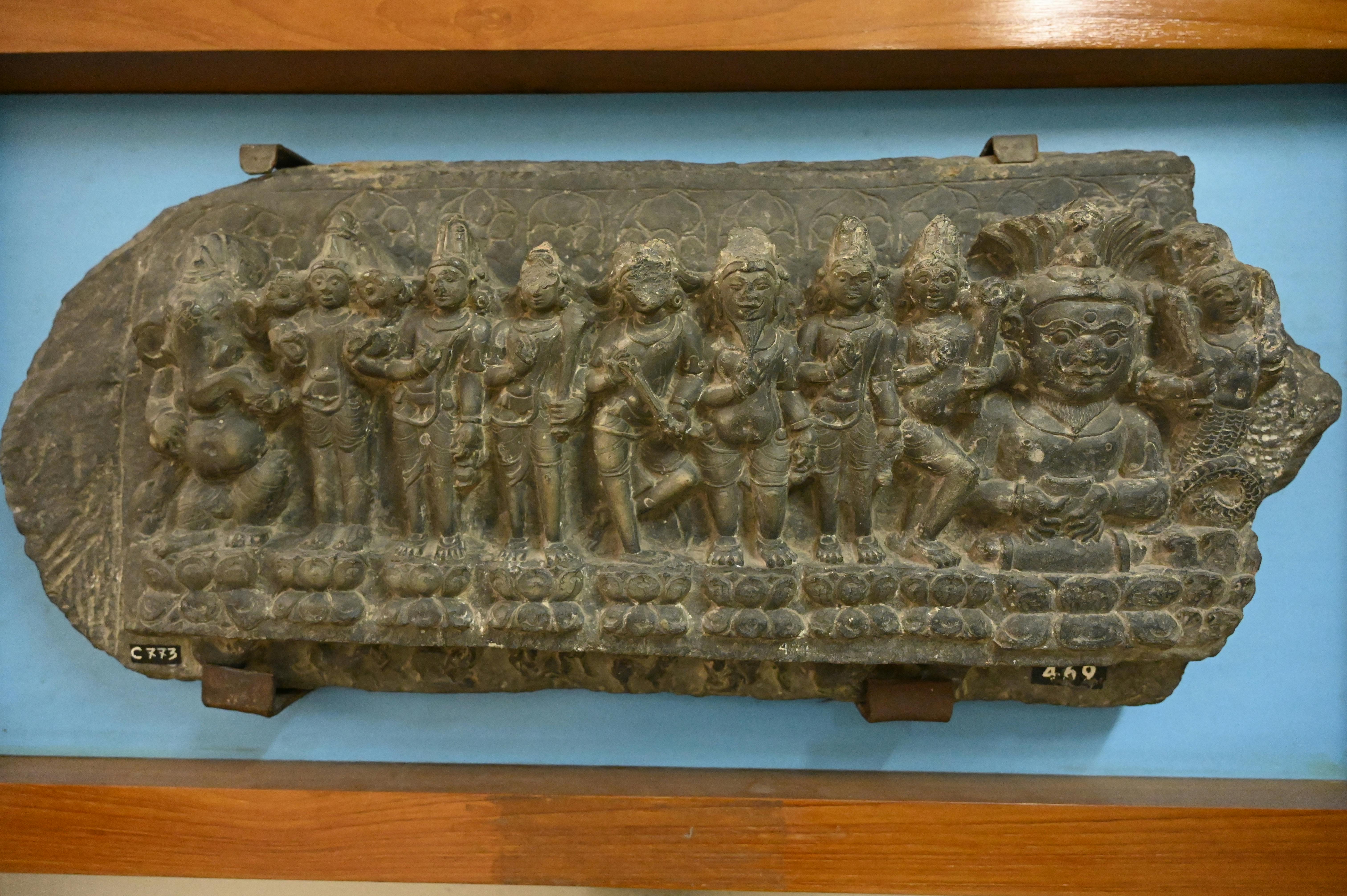 Traditional Chinese tea ceremony with elegant tea set