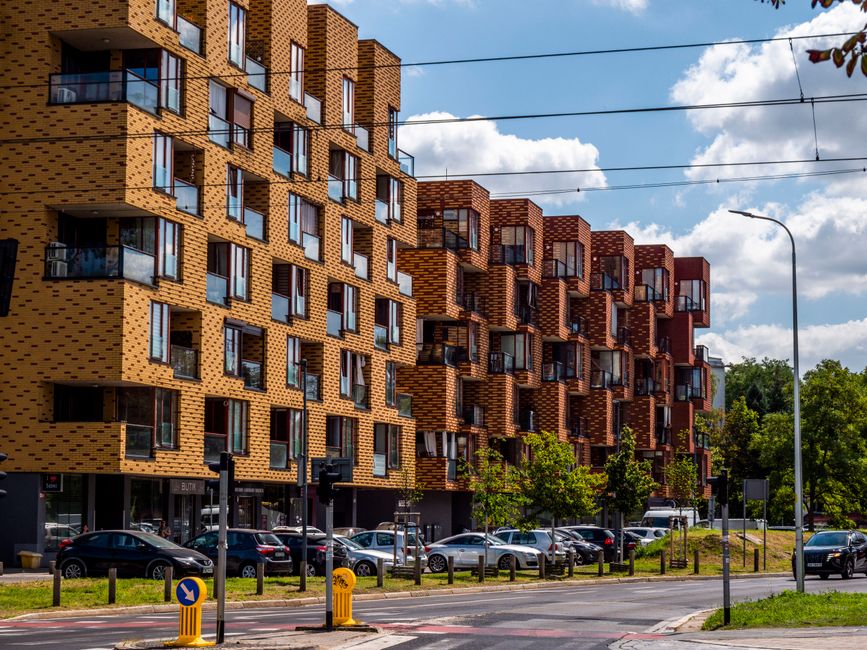 life logistics are handled too late in the day grocery trip apartment city block lifestyle photo 2