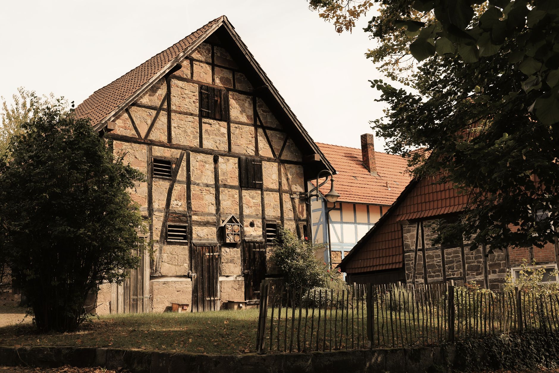 Leben auf dem Land – altes Bauernhaus