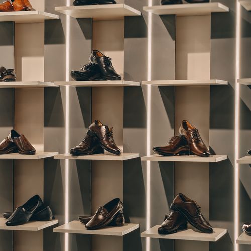 Men's formal footwear range