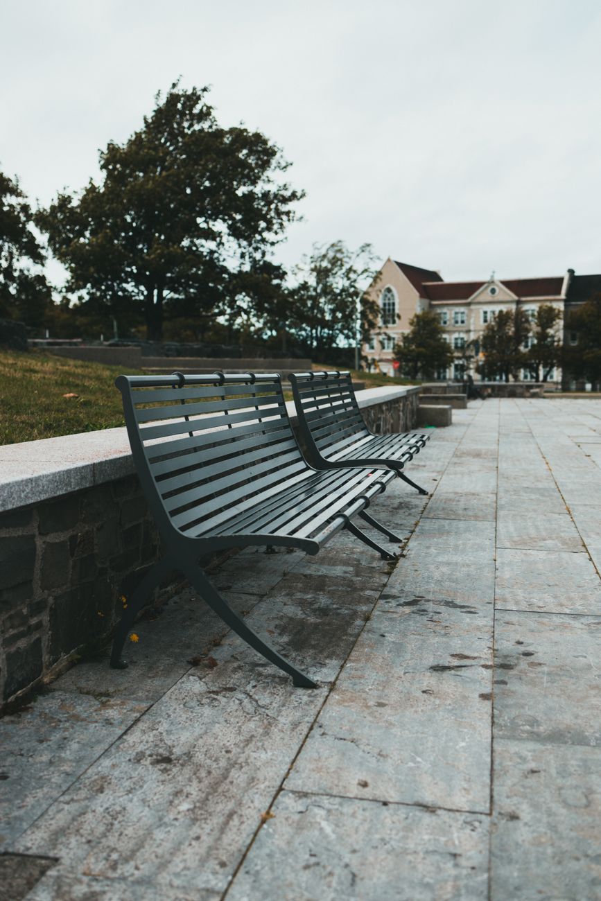 Couple on a romantic date in an urban setting