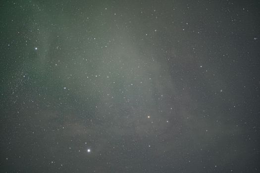 Beautiful night sky filled with stars over Nuuk, Greenland, showcasing celestial wonders.