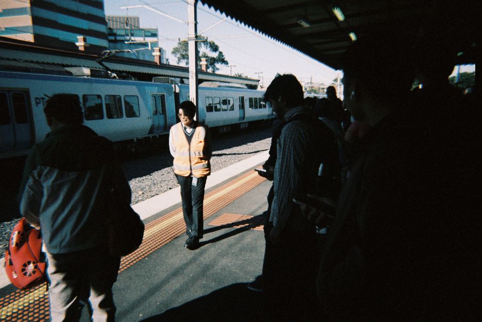 An Opal card being tapped at a Sydney train station in Australia