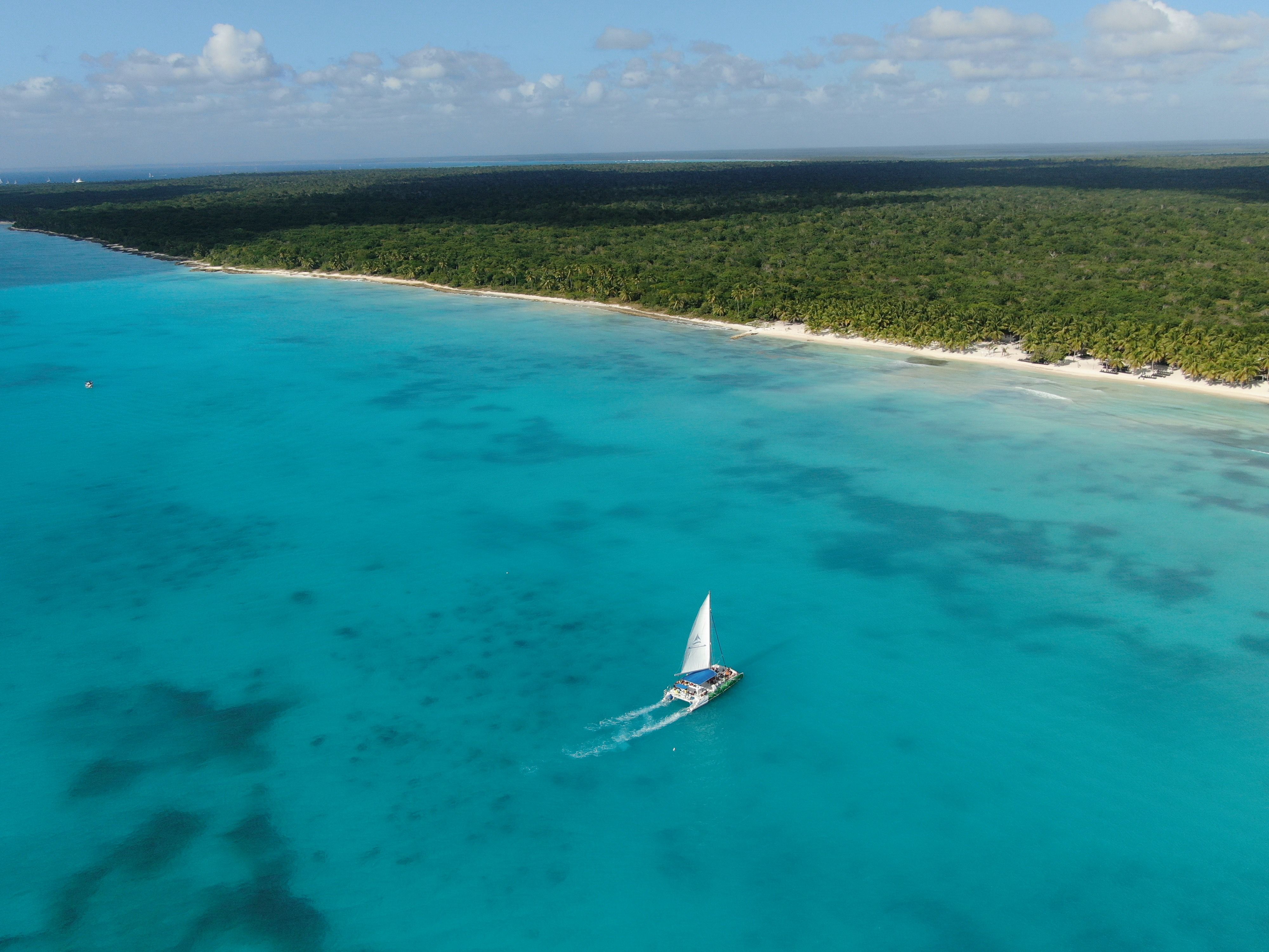 Aventure en catamaran vers l'île Saona