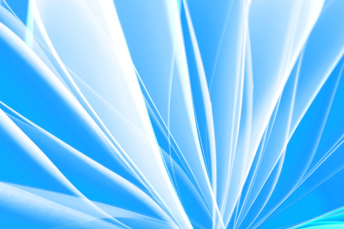 Abstract Blue and White Light Streaks Artwork · Free Stock Photo