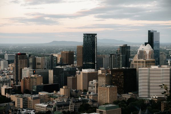 Scenic view of Montreal, Canada