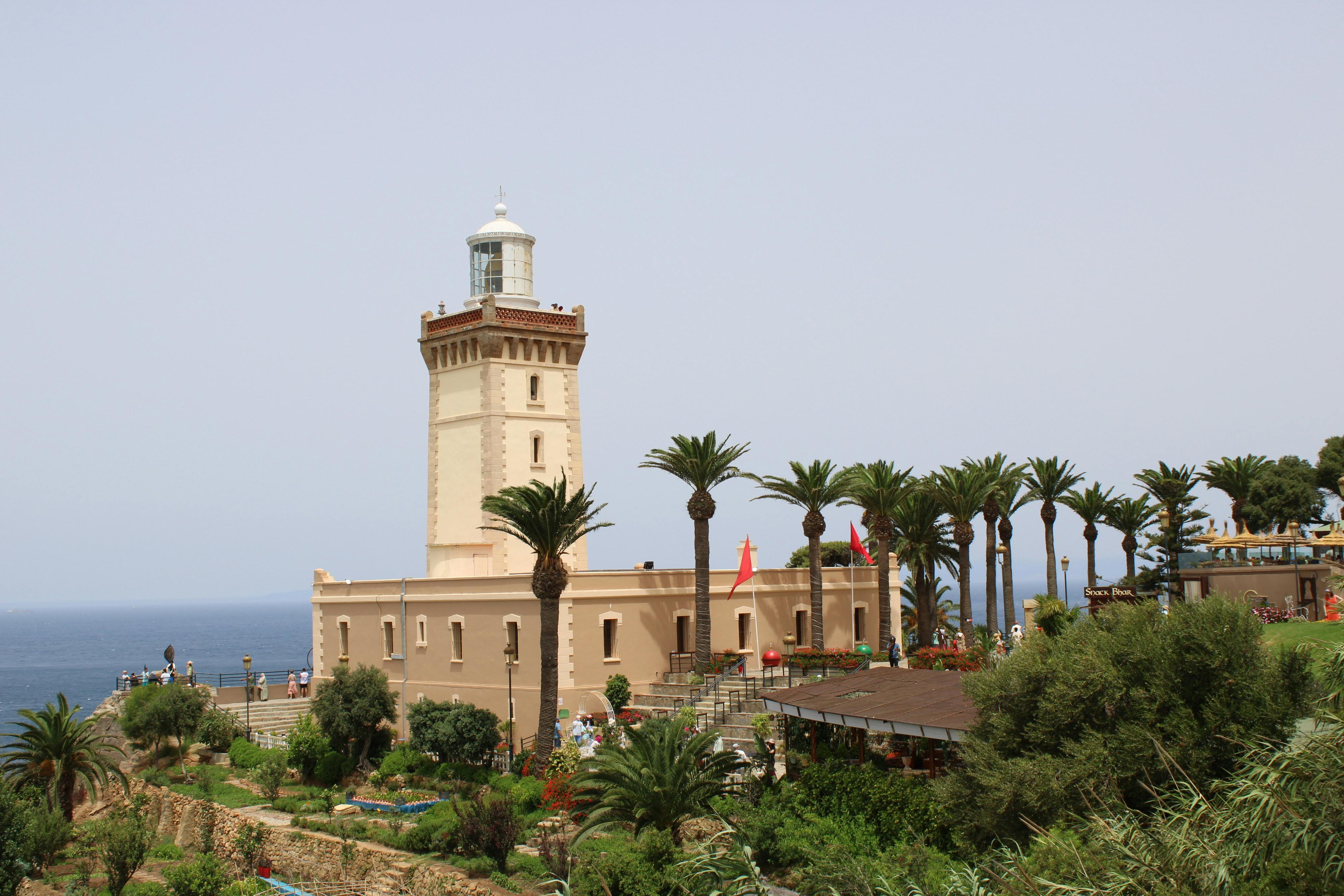 Cap Spartel lighthouse panoramic view Morocco