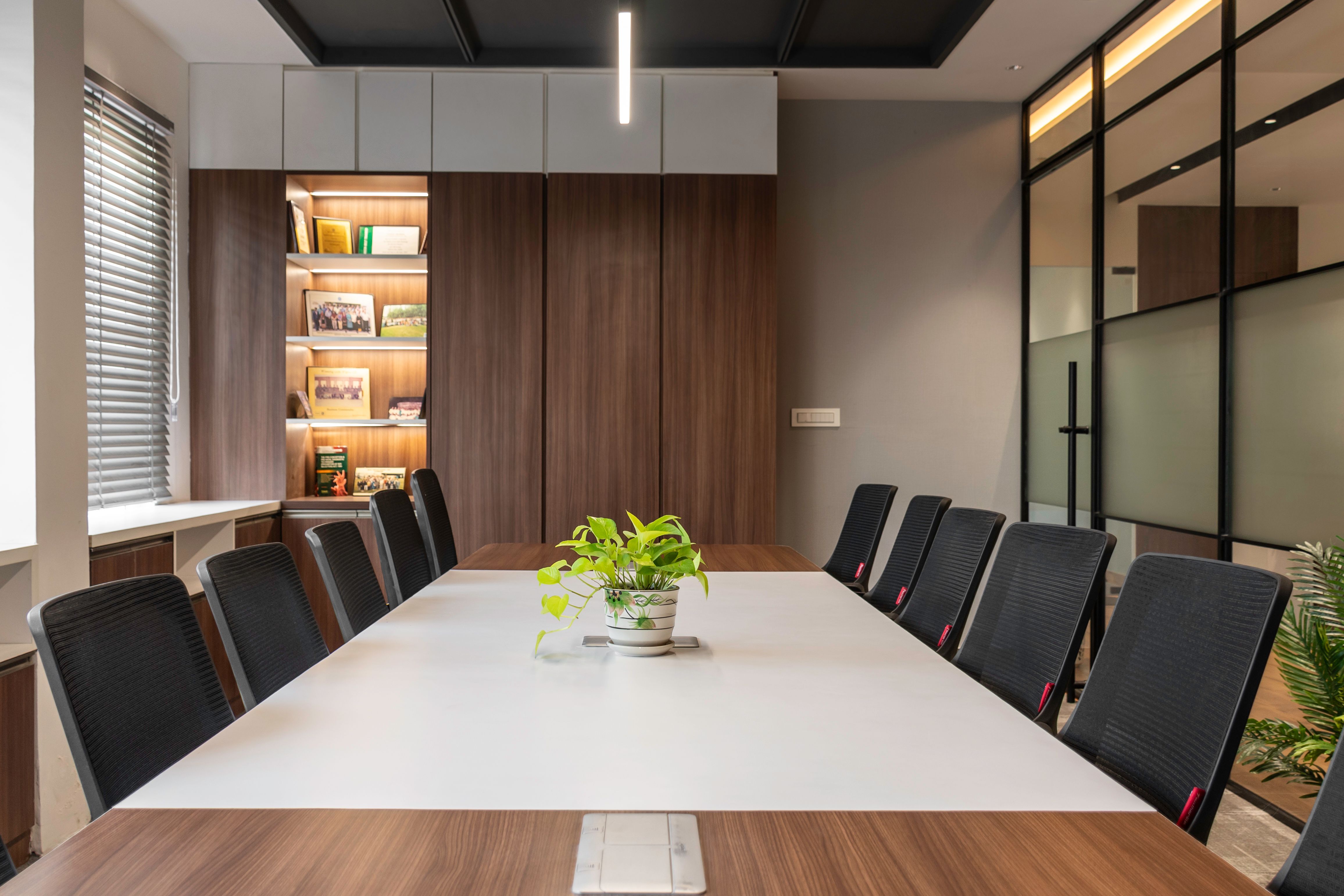 Office reception interior design in Gurgaon