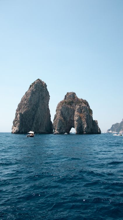 Dramatic Faraglioni Rocks in Capri Italy · Free Stock Photo