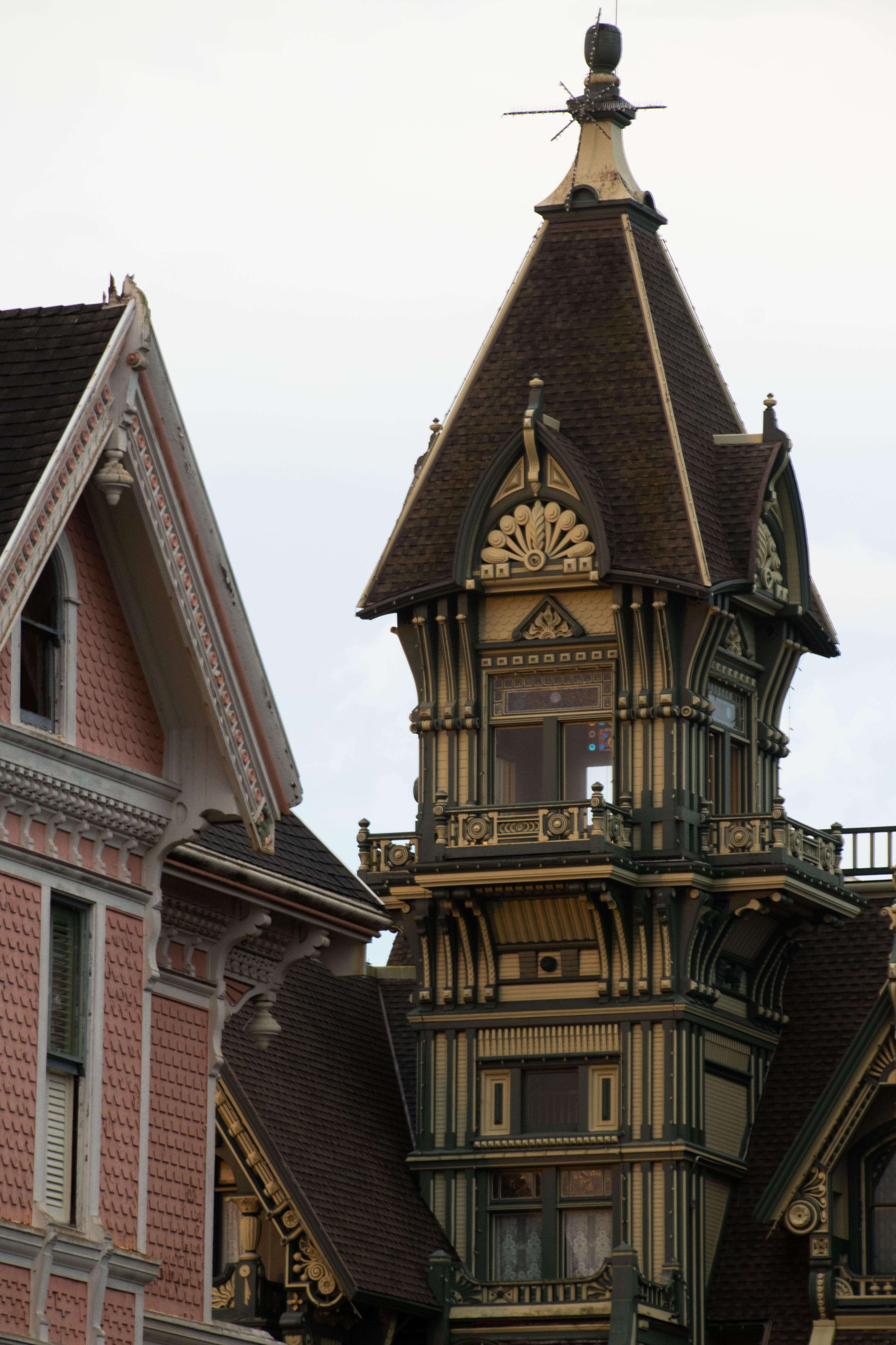Elegant Victorian architecture with ornate detailing