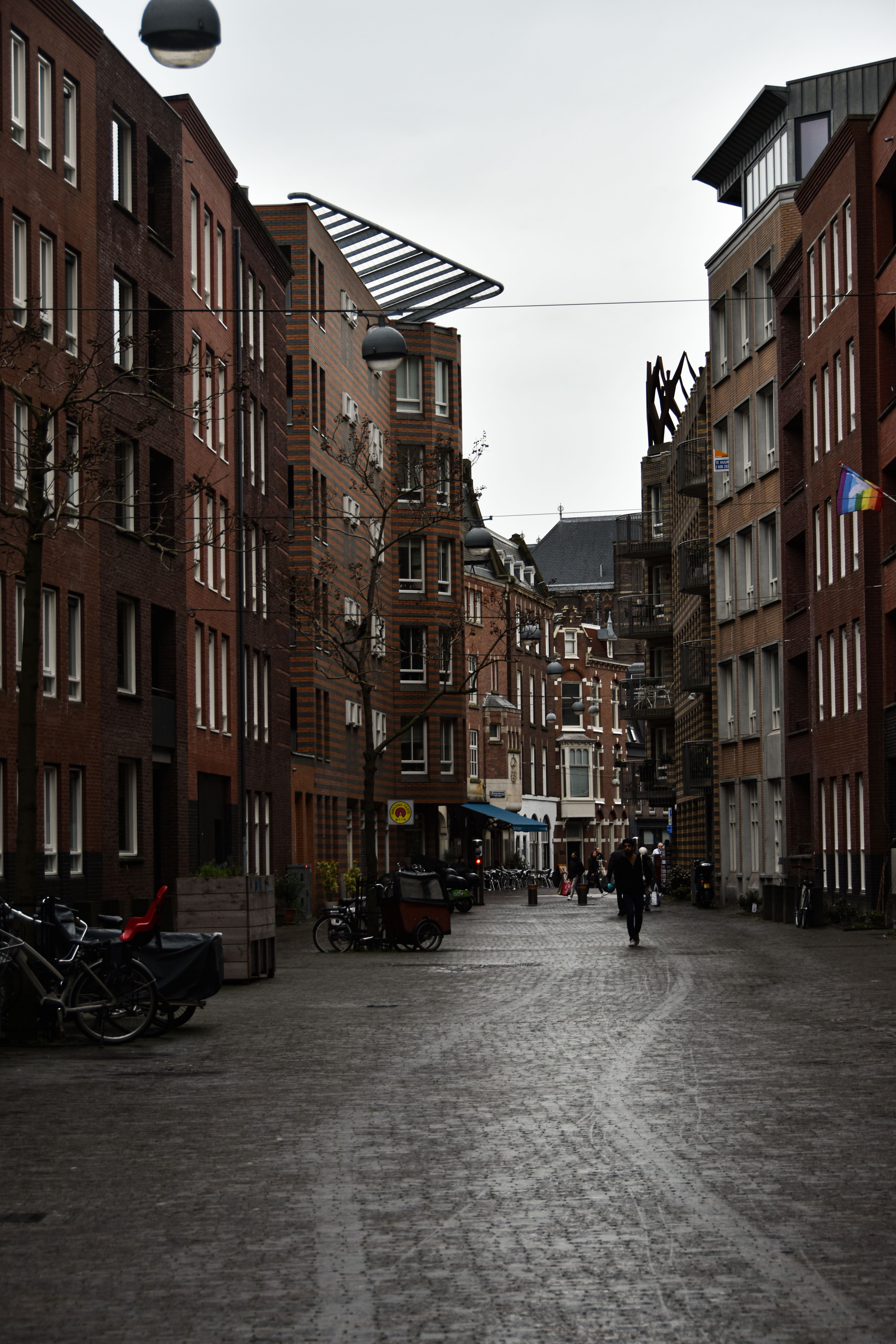 Charming European urban street view with architecture · Free Stock Photo