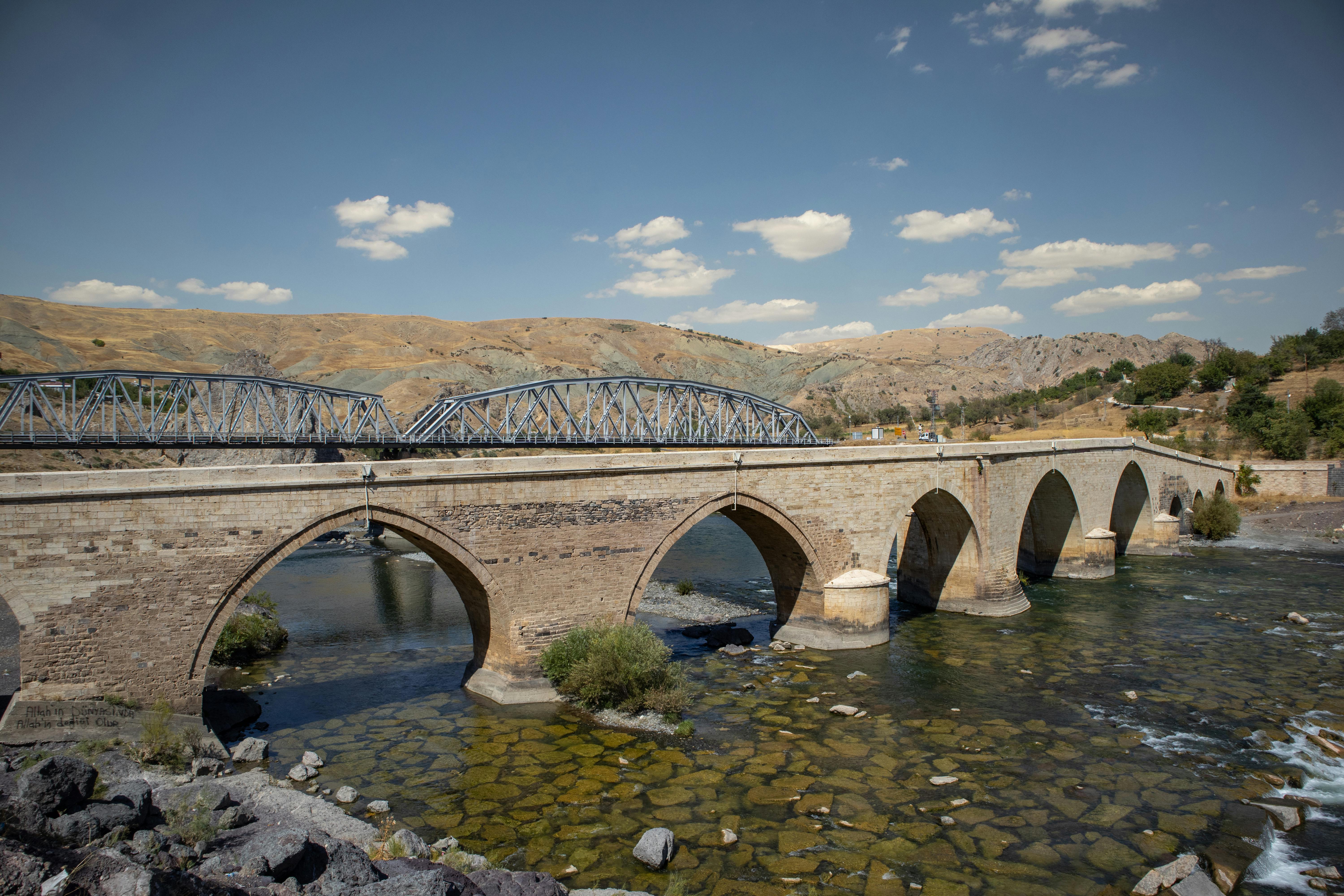 Istanbul cityscape at sunset, with minarets and modern buildings