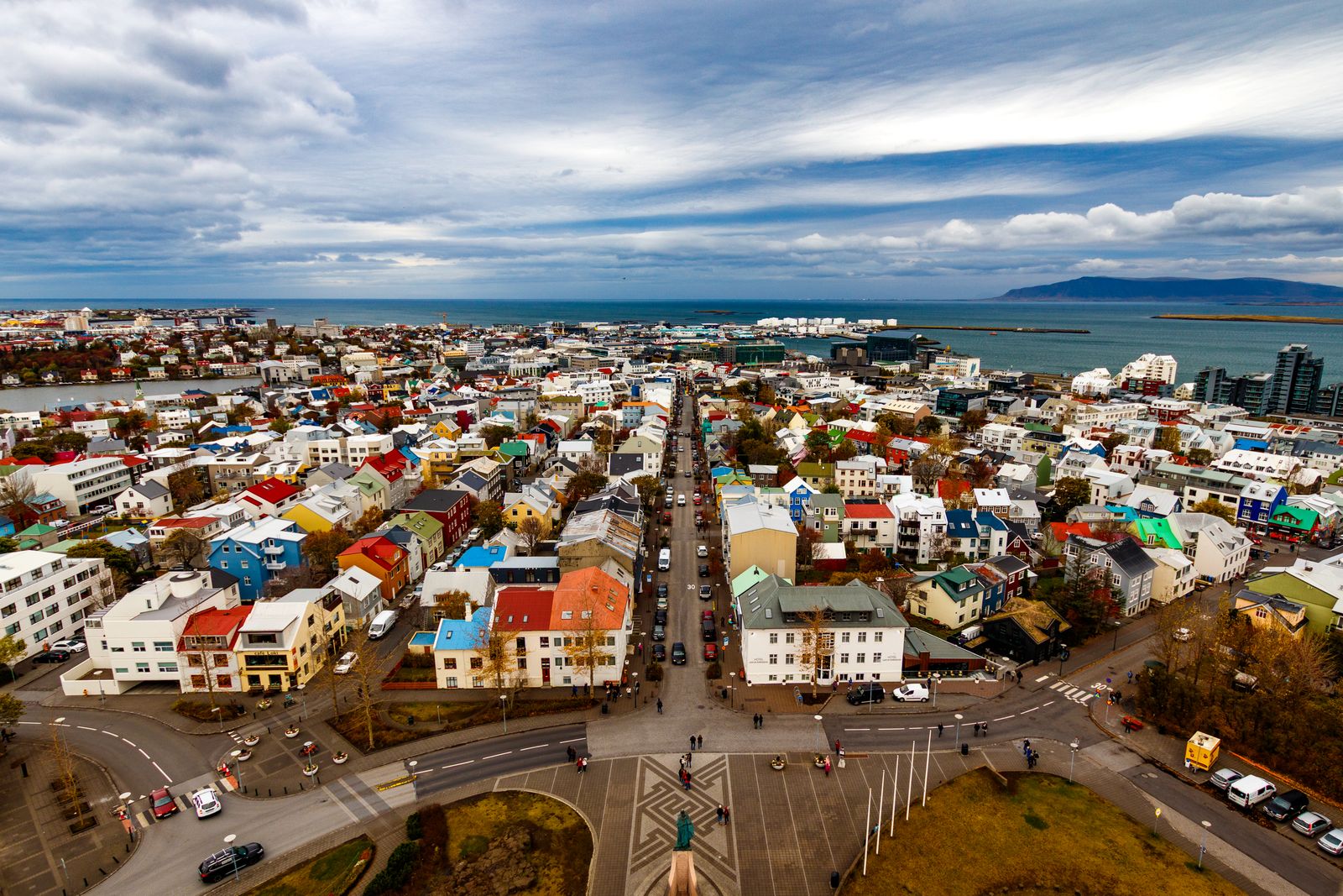 Reykjavík'e varış