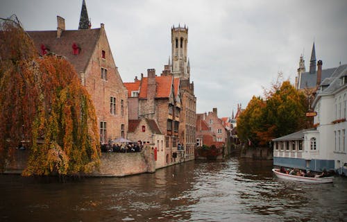 Základová fotografie zdarma na téma bruges belgie, kanál