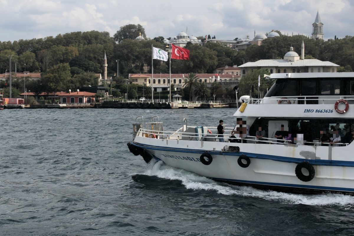Three Crossings on the Bosphorus, by the Rules of the Road