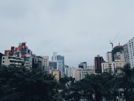 探索圣保罗充满活力的天际线，这里以生动的城市艺术品和现代建筑为特色