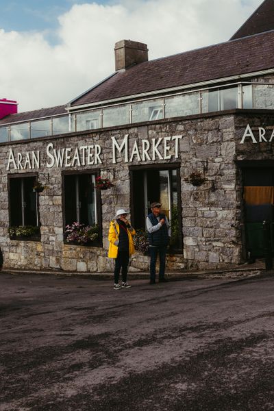 Aran knitwear