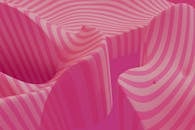 Vibrant Abstract Pink Striped Wave Design