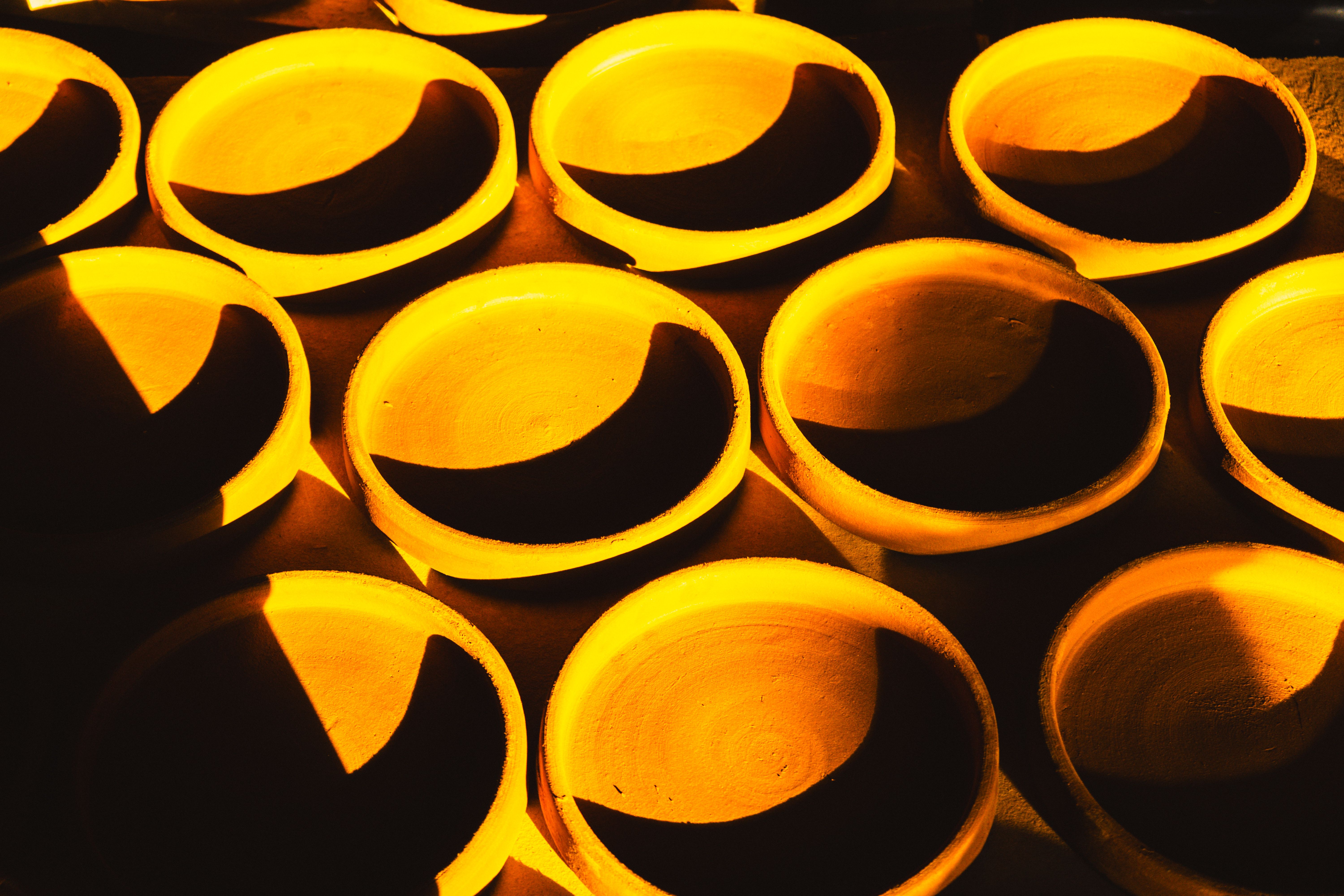 Pièces séchant avant cuisson