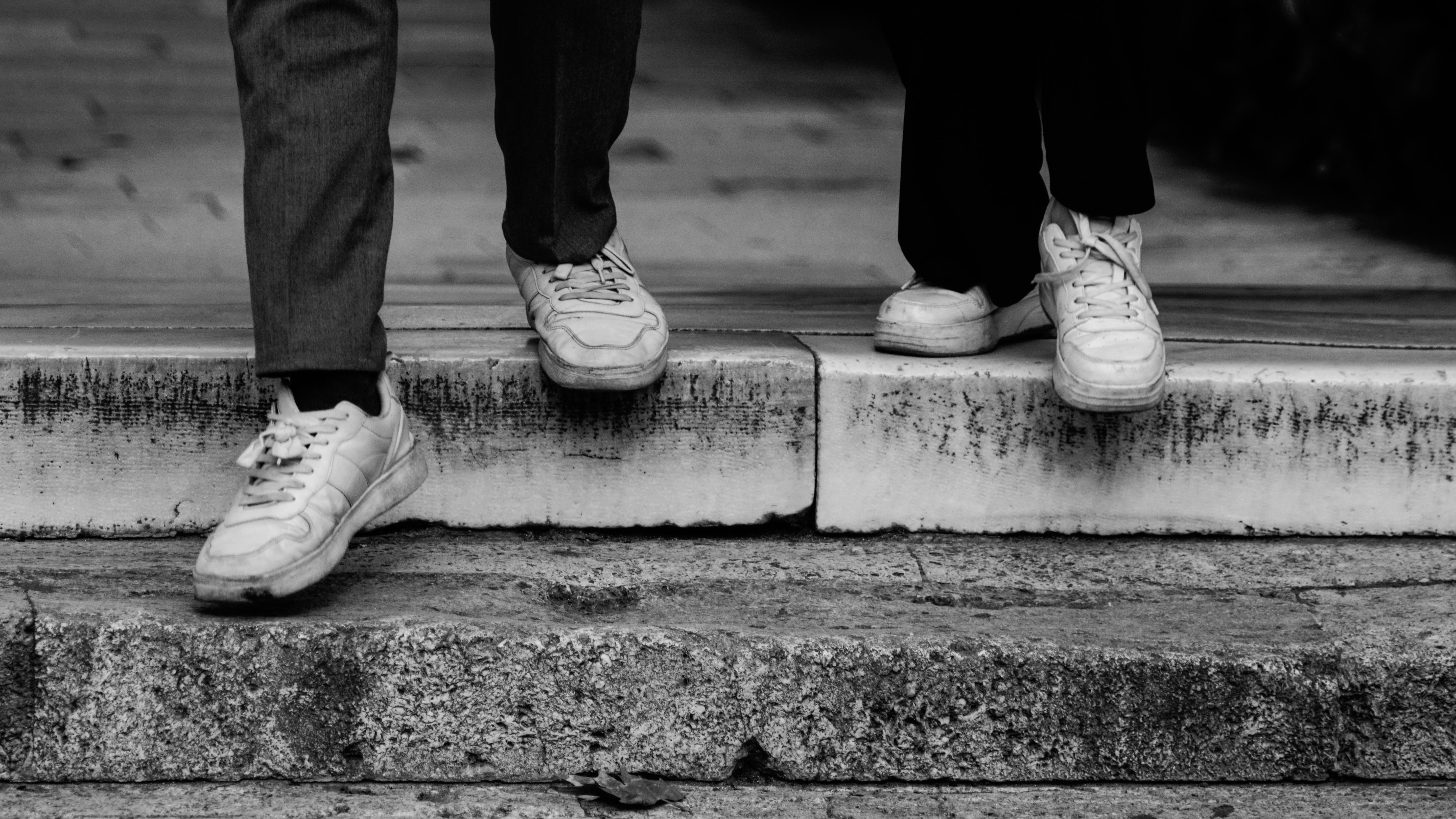 Older adult carrying a small bag
