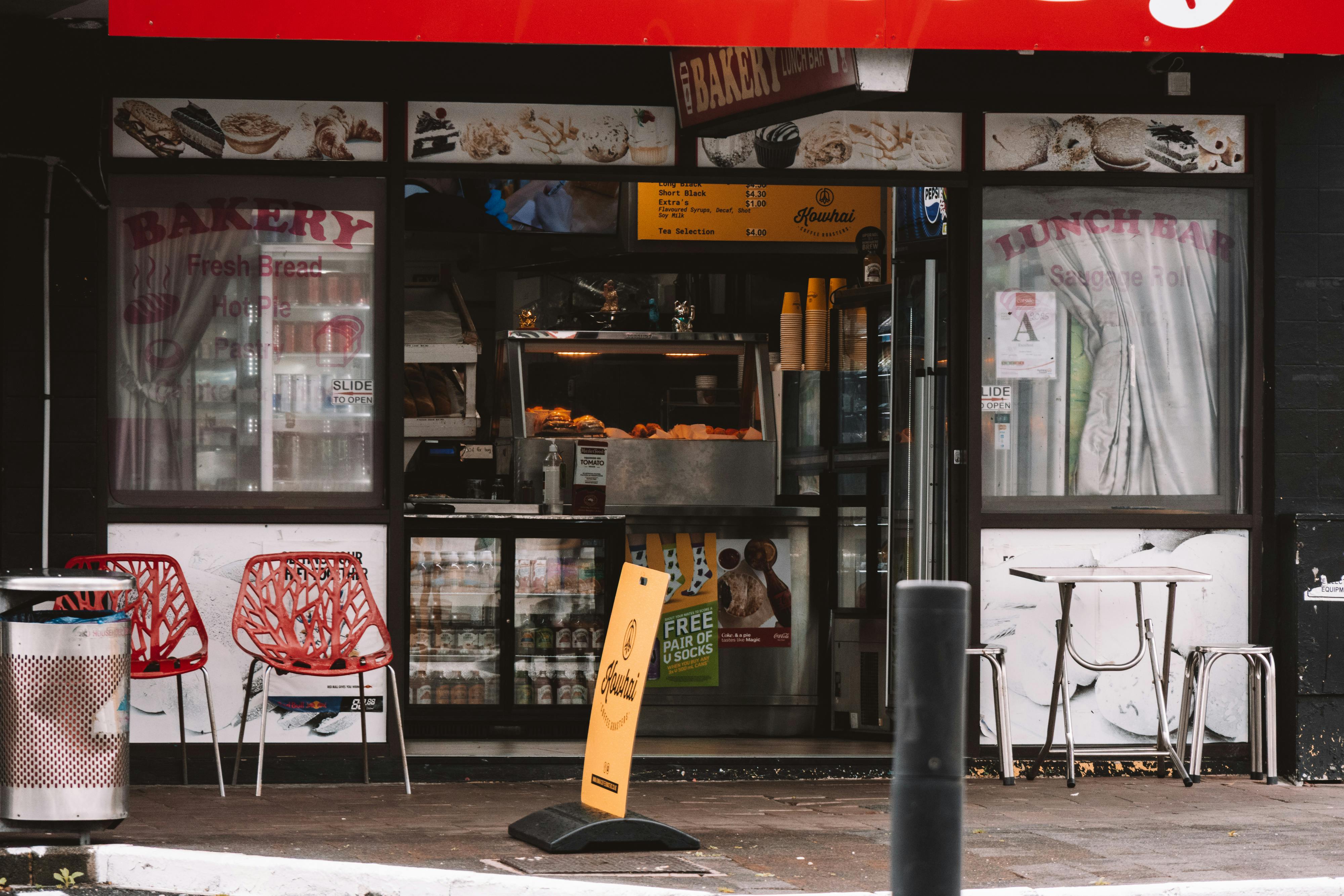 De franc Exploreu una encantadora fleca i bar per dinar a Auckland, Nova Zelanda. Ideal per a la vida urbana i la fotografia gastronòmica. Foto d'estoc