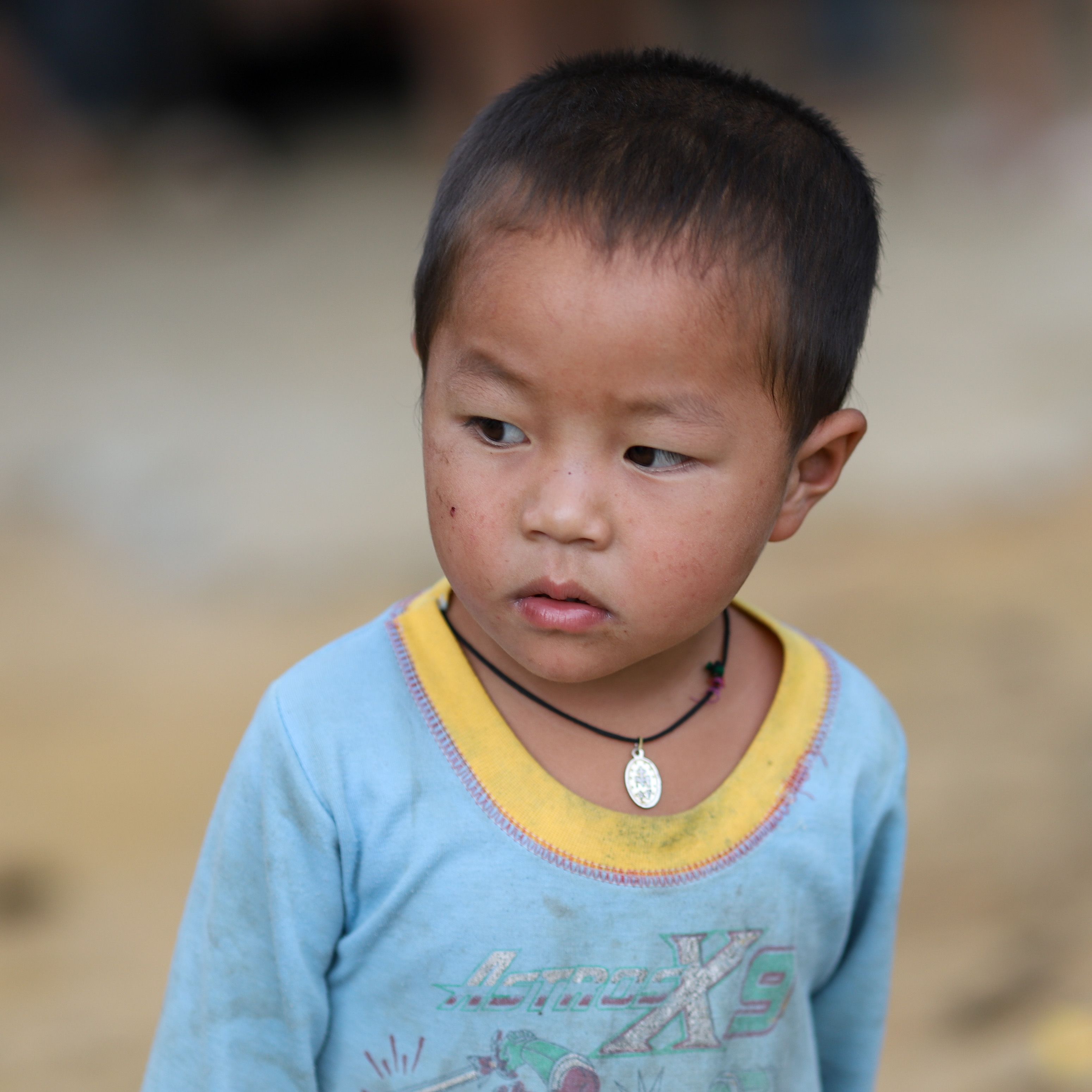 Portrait of a Young Boy in Lào Cai, Vietnam · Free Stock Photo