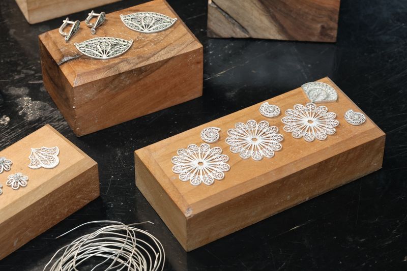 Silver filigree